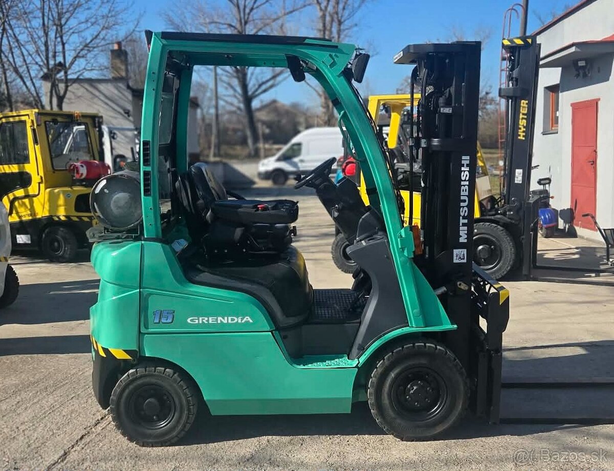 Vysokozdvižný vozík MITSUBISHI FG15N LPG - 4