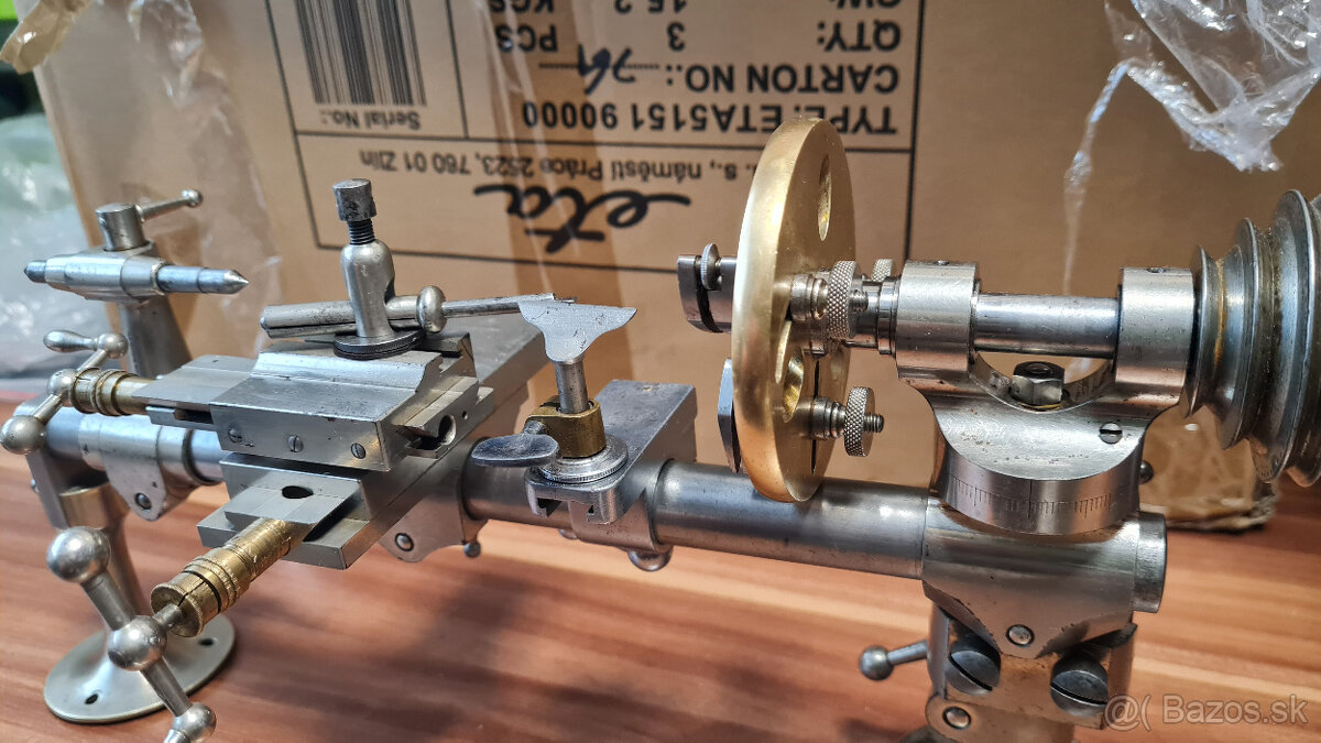 hodinársky sústruh Lorch, Schmidt&Co. 6mm - 4