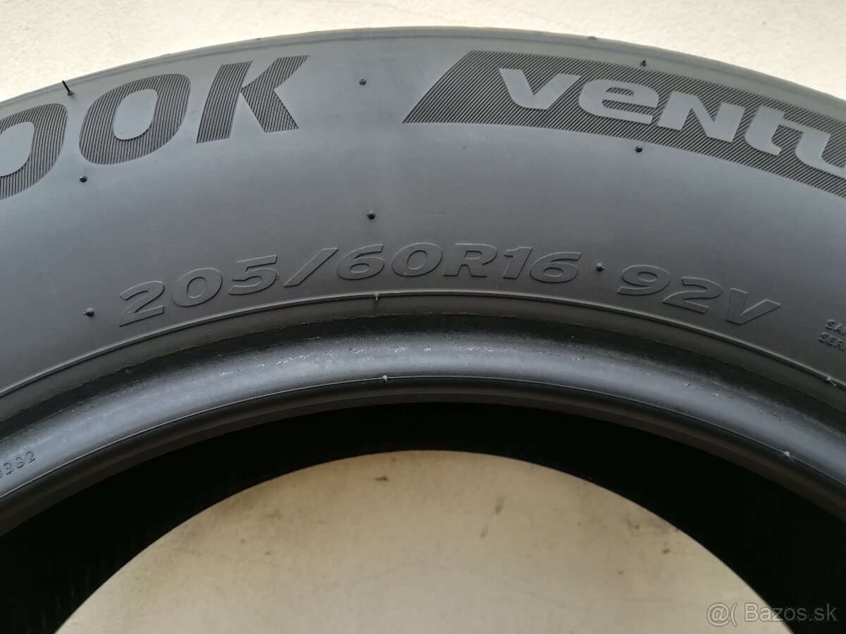Letné pneumatiky 205/60 R16 Hankook, 2ks - 4