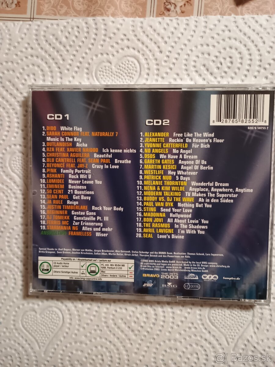 2CD výbery po 3€. III - 4