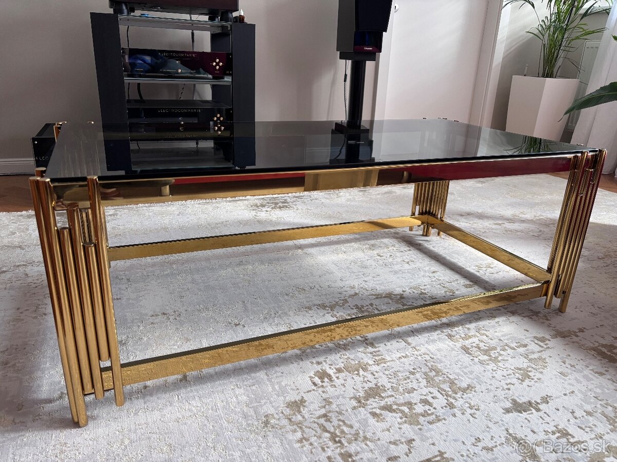 Konferenčný stolík - art deco - 4