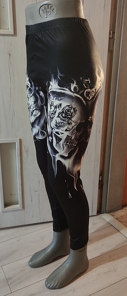Emo punk legíny S - 4