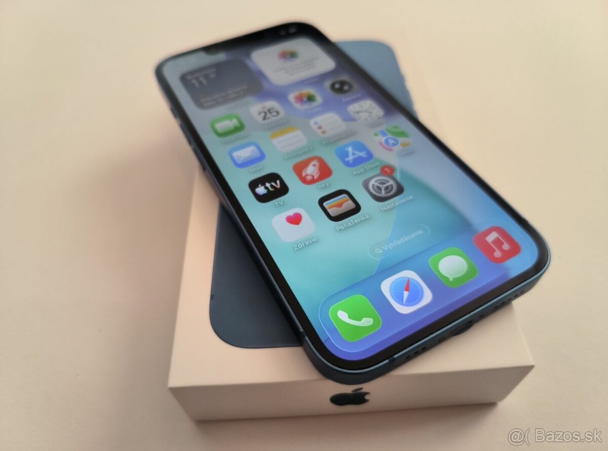 apple iphone 13 128gb Blue / Batéria 100% - 4
