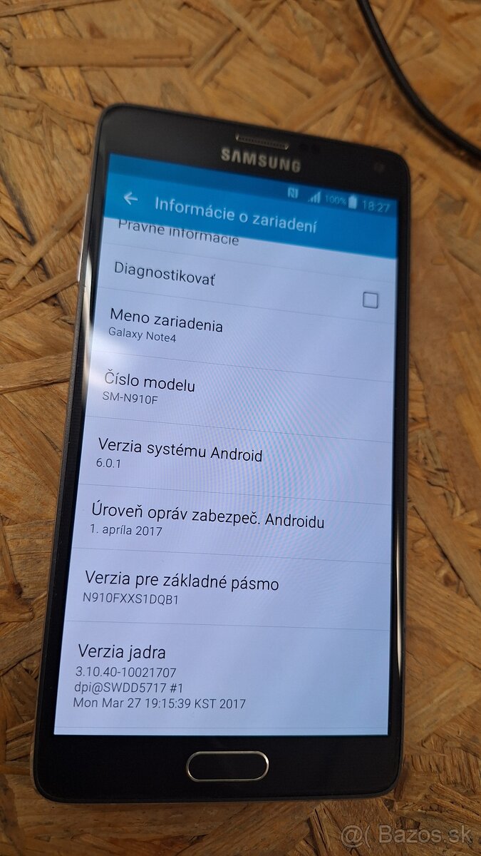 Samsung galaxy Note 4 top stav - 4