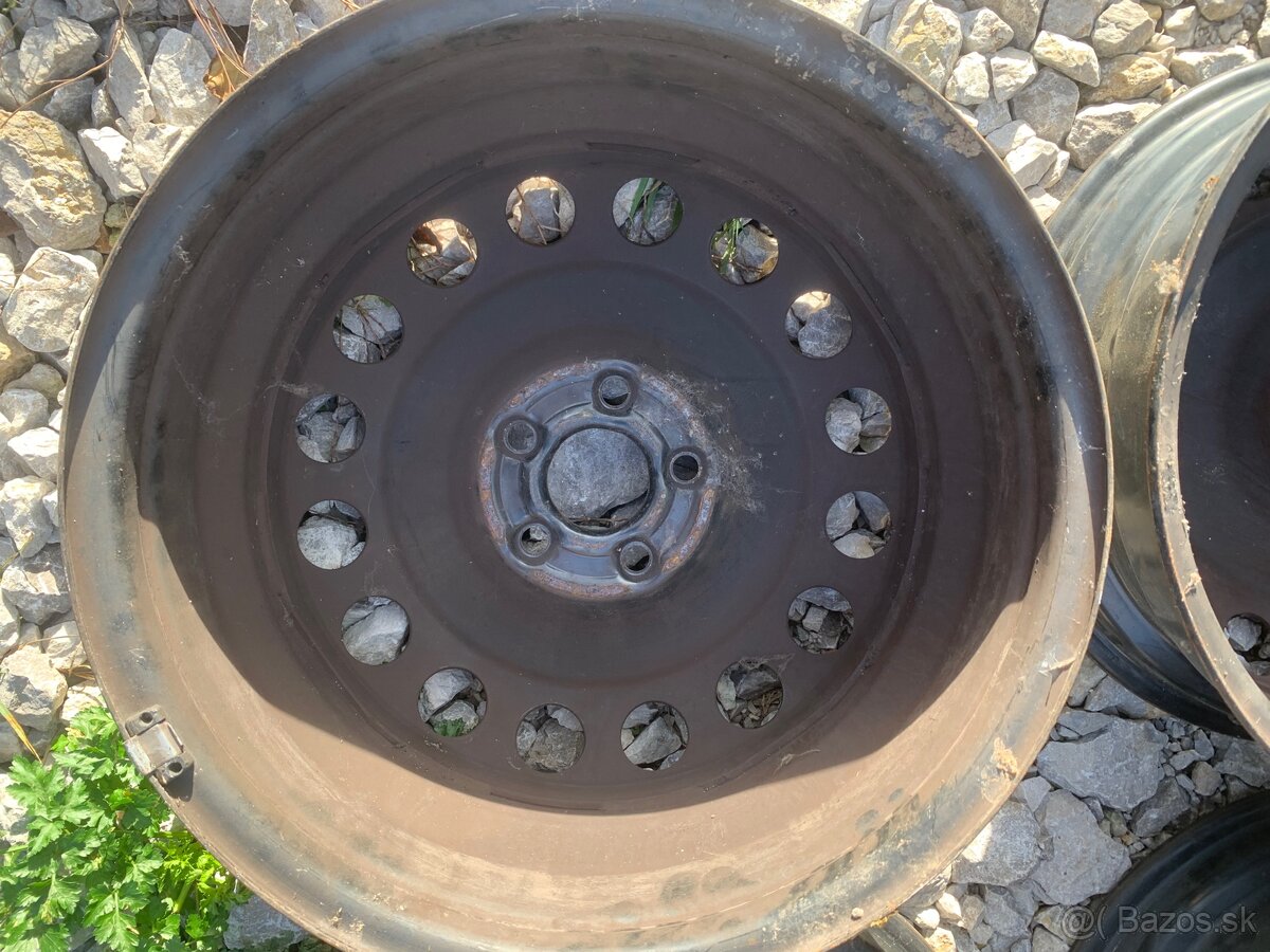 Plechové disky 16”, 5x100, 6,5Jx16H2 ET42 - 4
