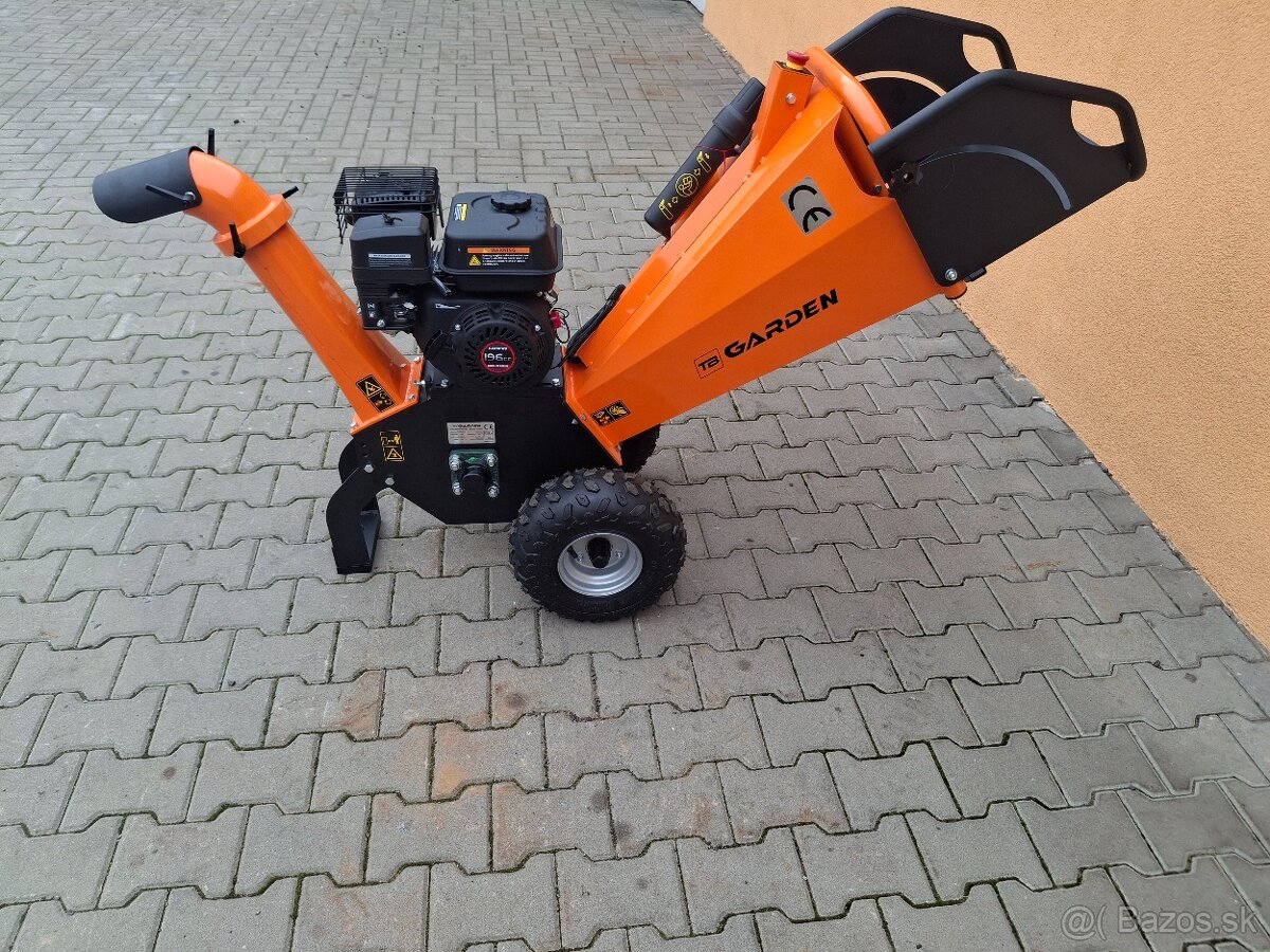 Štěpkovač drtič větví 12 cm – benzínový GS650 - 4