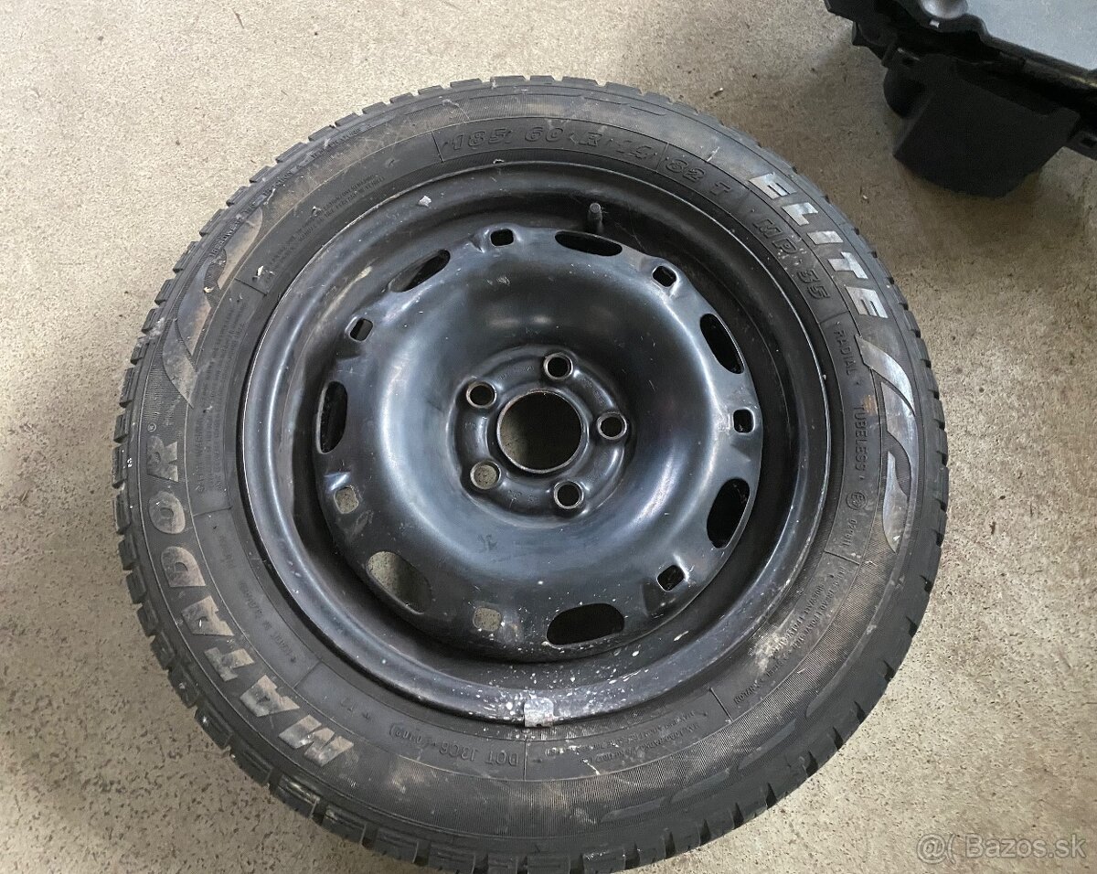 5x100 R14 rezerva sada - 4