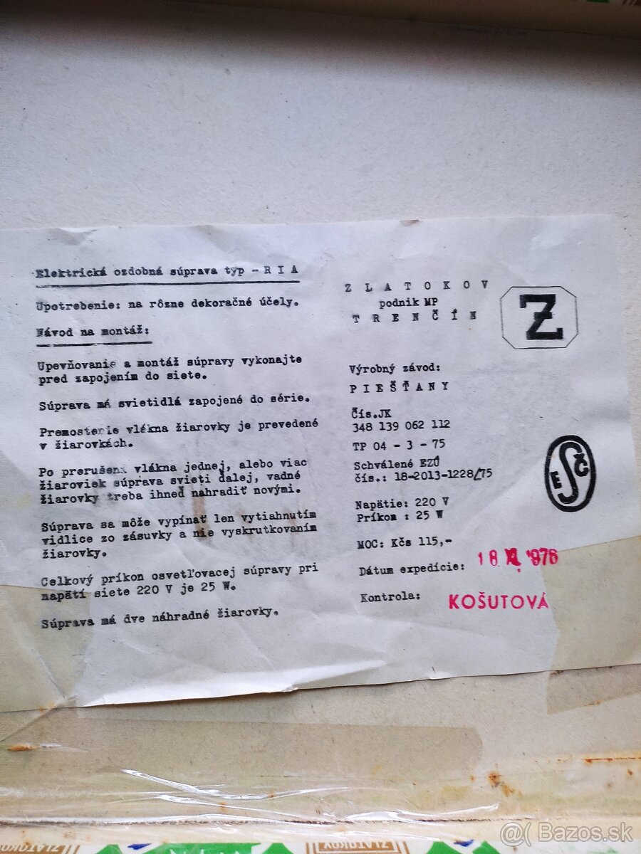 Retro vianočné svetielka - 4