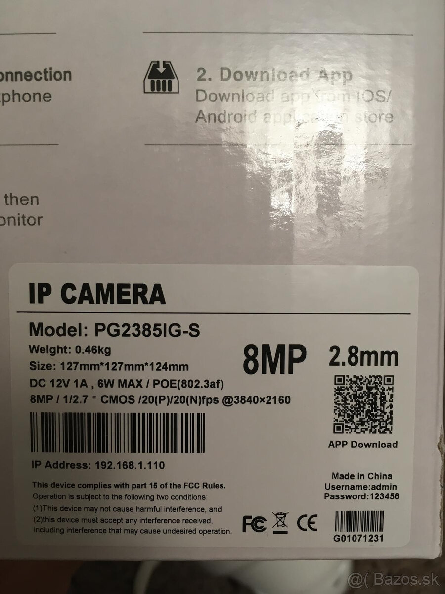 IP Kamery, HD POE - 4