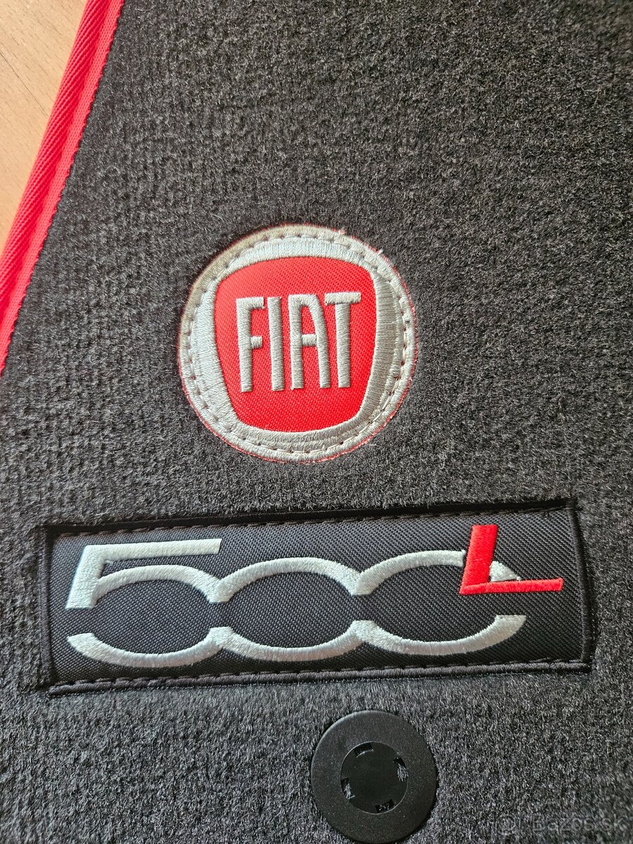 Fiat 500L originálna sada koberčekov predná - 4