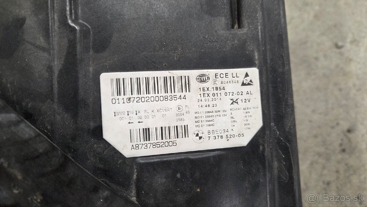 Pravy svetlomet BMW f10/f11LED adaptive - 4