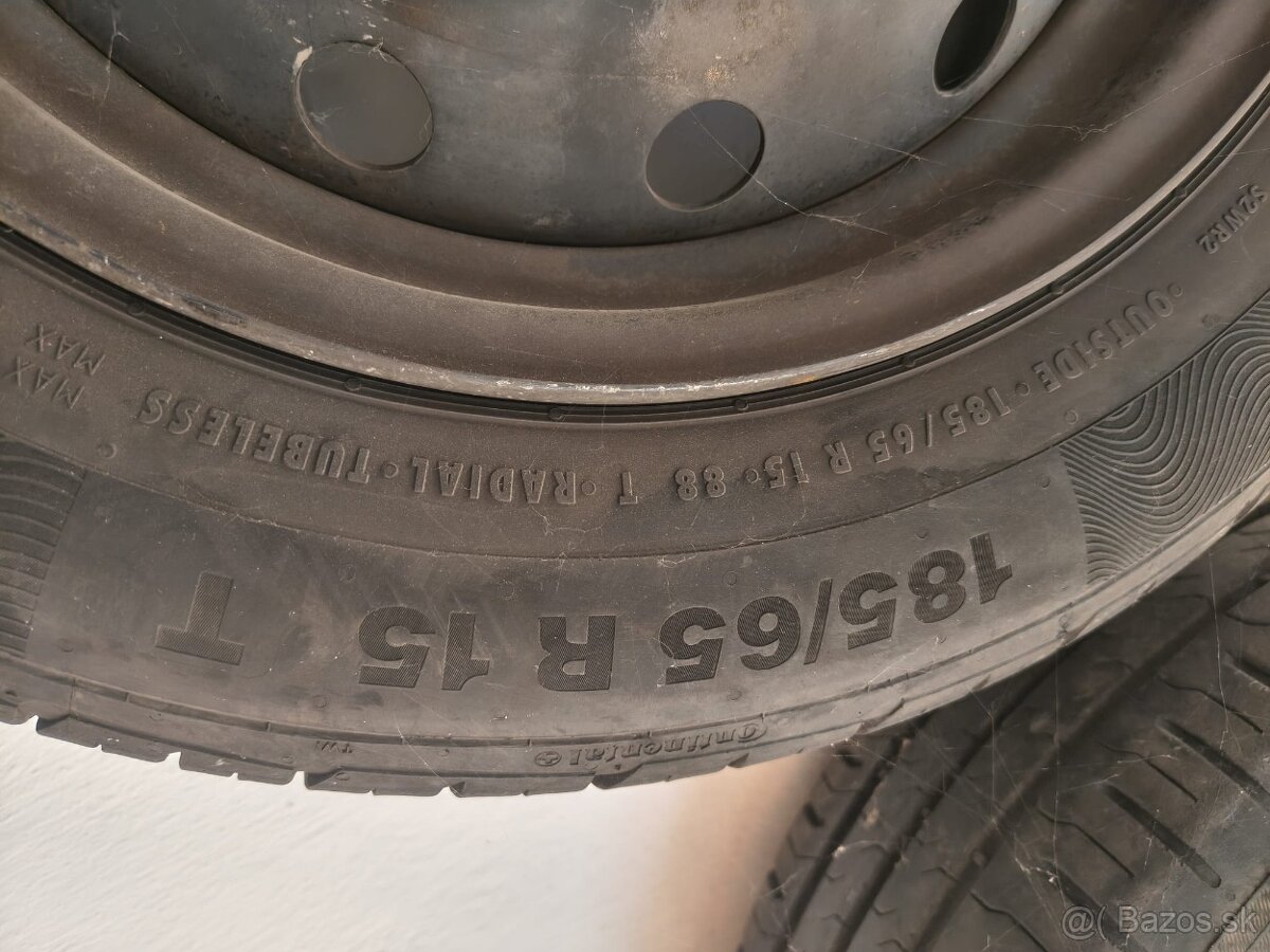 Pneumatiky Continental s diskami 185/65 R15 88T - 4