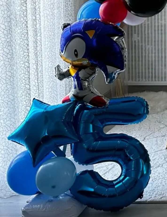 Nové balóny Ježko Sonic 68cm/ Knuckles 82cm - AŽ 15/16/17ks - 4