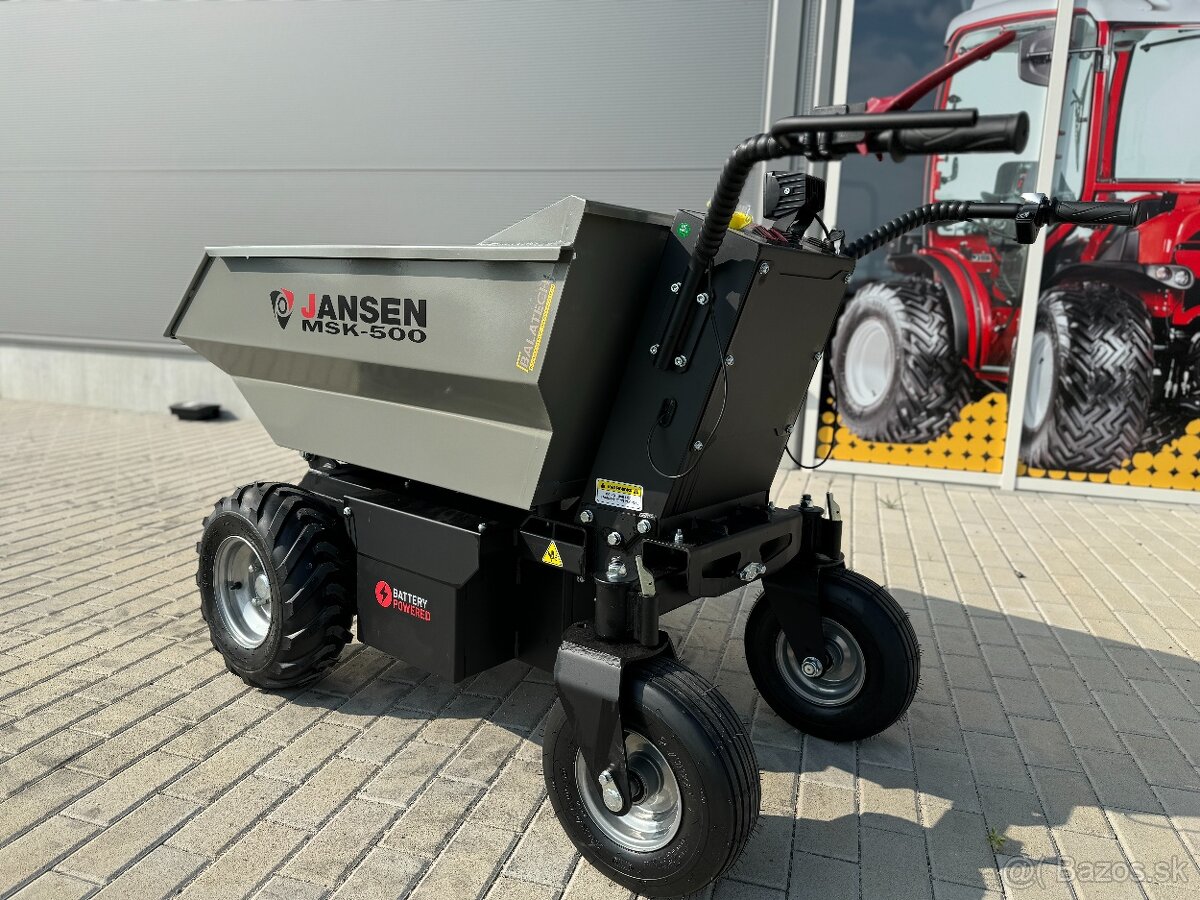 Elektrický minidumper JANSEN MSK-500 - 4