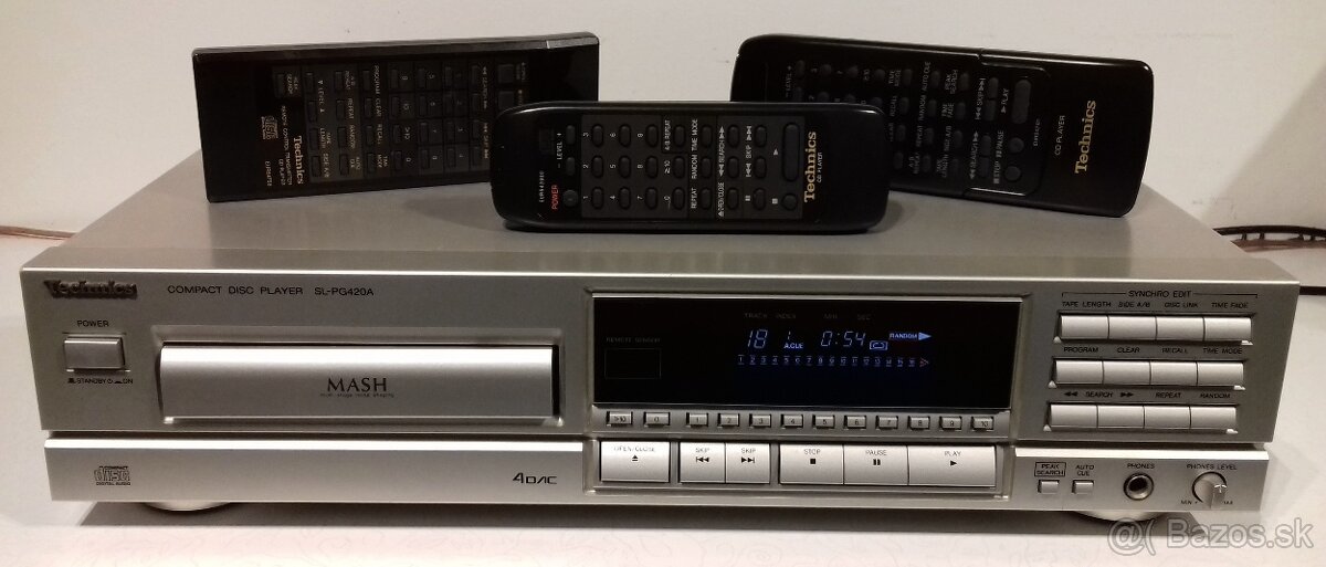 2x CD prehravac TECHNICS SL-PG420A, MACH Germany, AC70, AC12 - 4