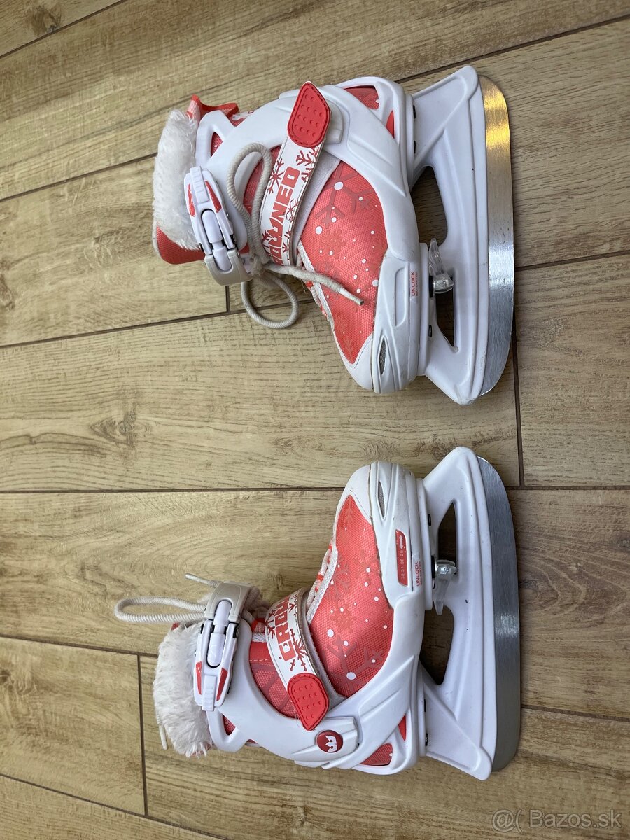 Detské dievčenské korčule na ľad 29 - 32 Arcore PRINCESS - 4