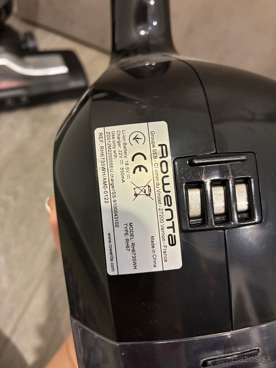 Tyčový vysávač Rowenta Dual Force 2v1 RH6735WH - 4