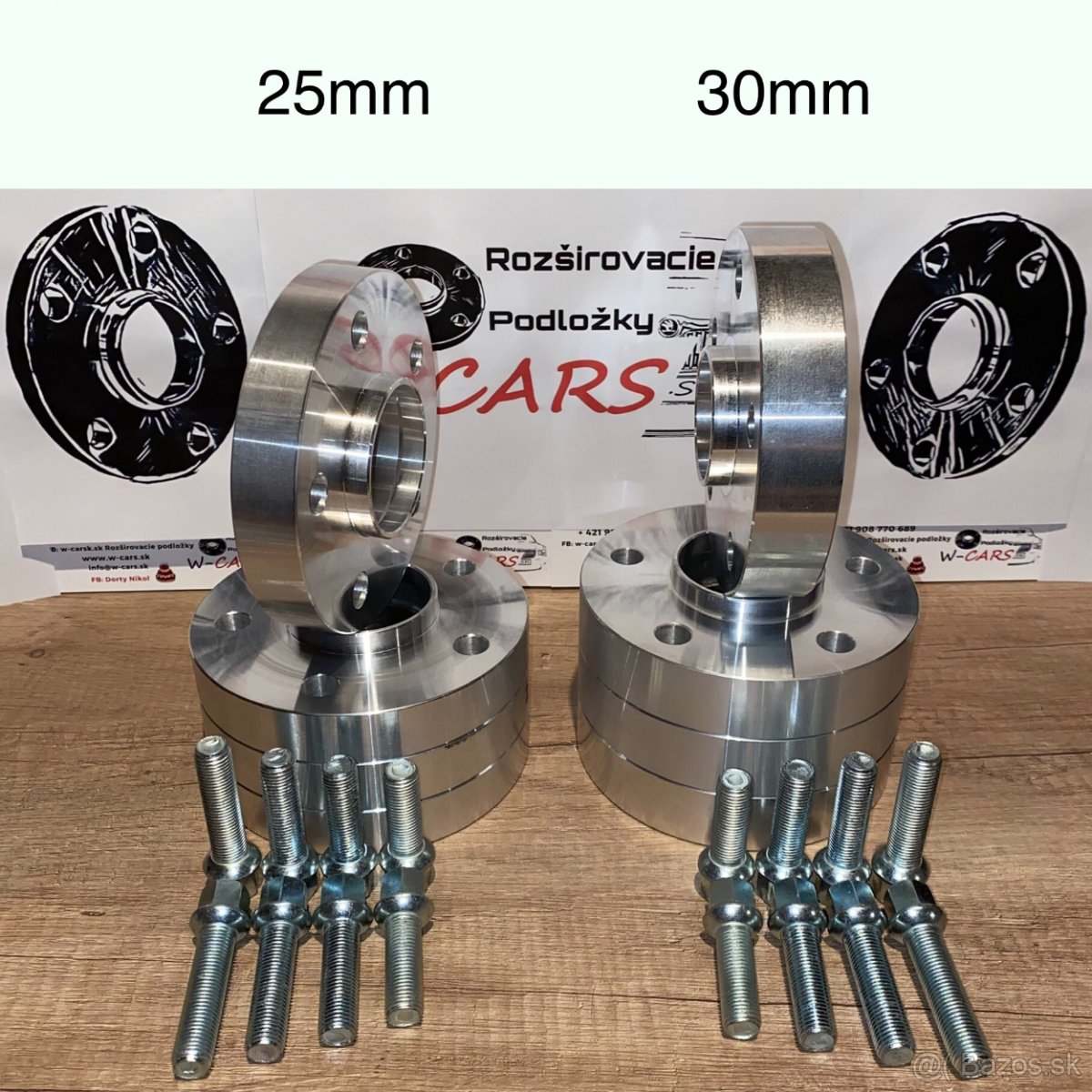 Rozširovacie podložky 5x112 , 5x120 a iné - 4