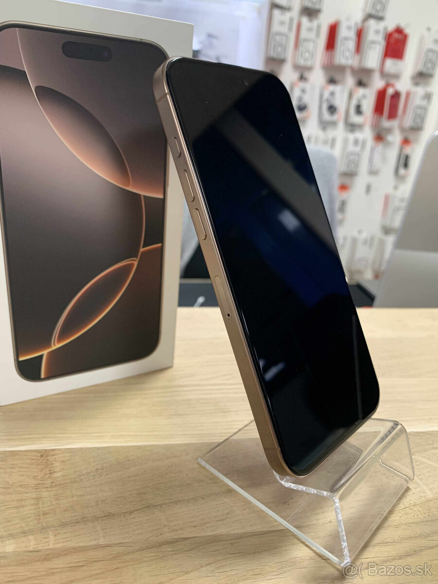 iPhone 16 Pro Max 256GB Púštny titan - AKO NOVY - 4