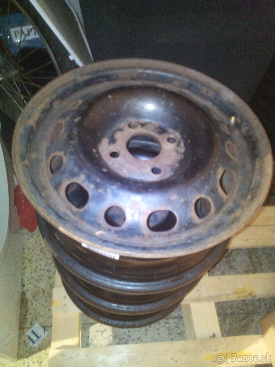 Plechové disky Opel Corsa 4X100 R14 - 4