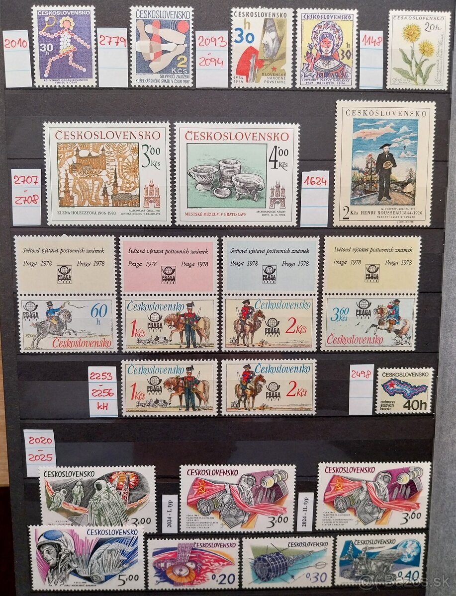 Známky ČESKOSLOVENSKO – 2 - 4