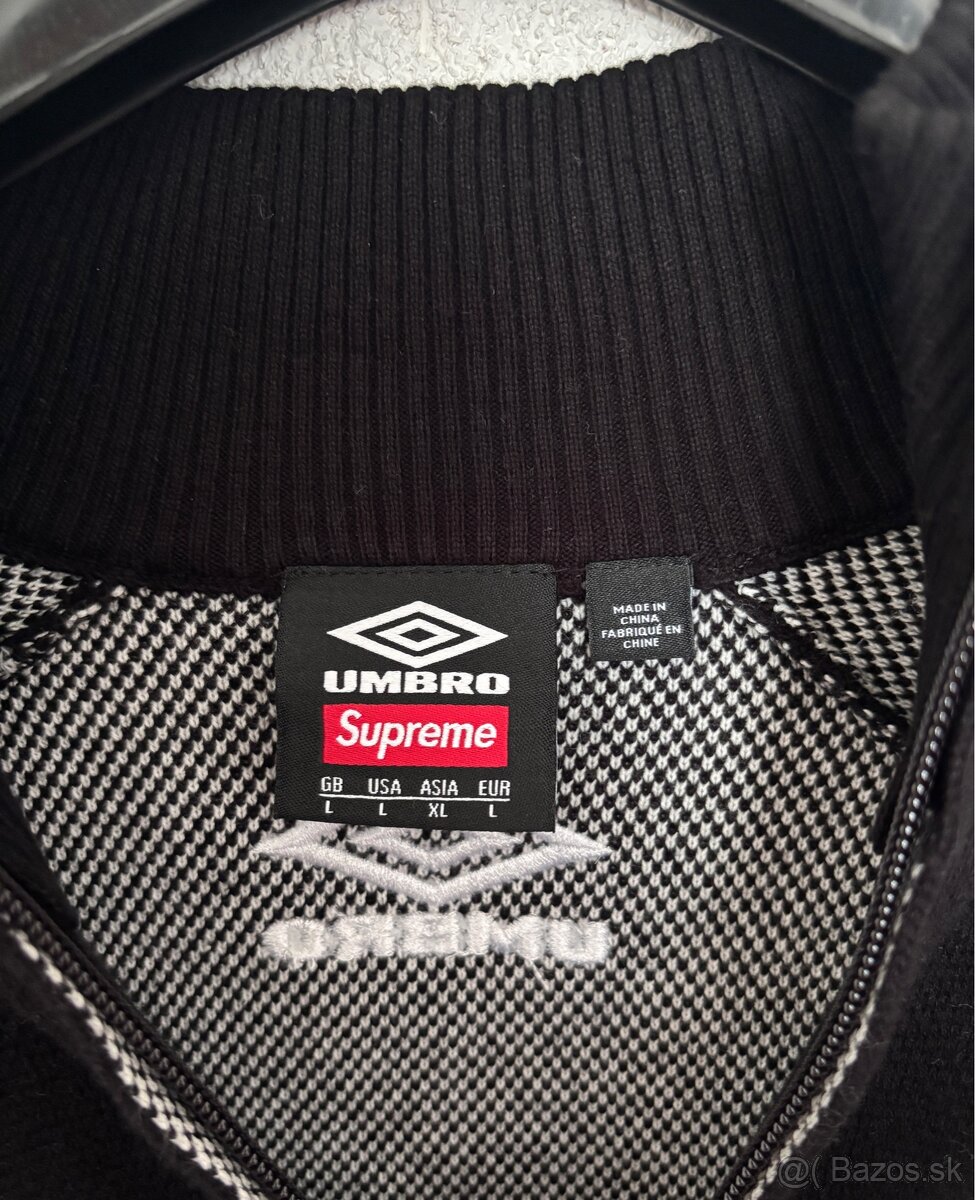 Supreme x Umbro Zip Up Sveter - 4