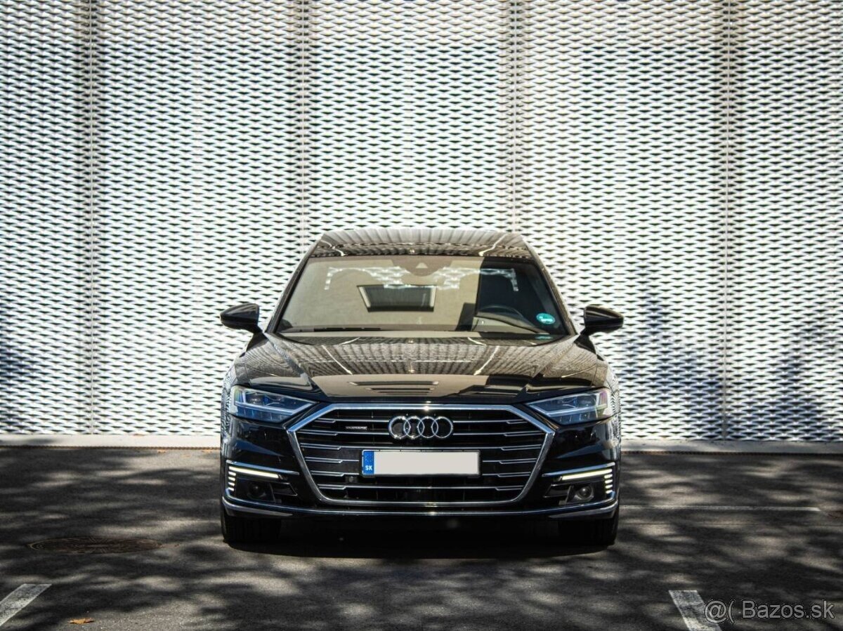 Audi A8 60 TFSI-e V6, masáž, webasto, pano, nelakované - 4