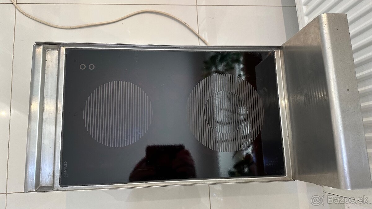 Predam profi gastro Elektrický sklokeramicky sporák s 2 Plat - 4
