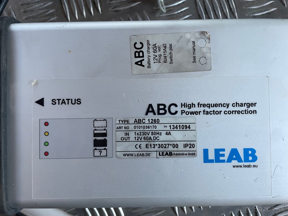 Profesionálna nabíjačka 12 V – ABC Charger 1260 (60 A) - 4