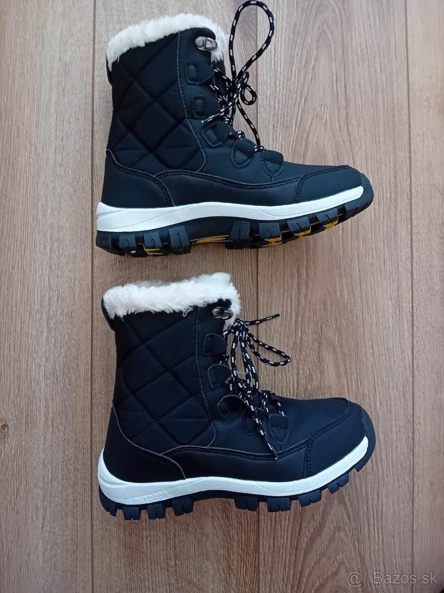 Dievčenské zimné čižmy, velk. 35 - 4