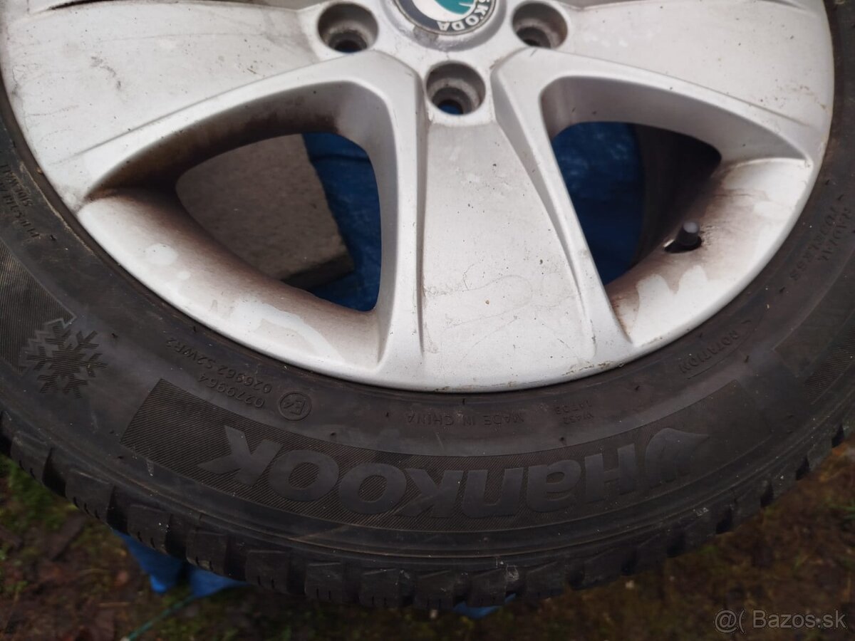 Zimné pneu s diskami Škoda - 4