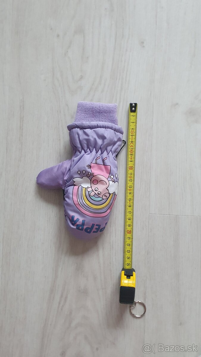 Úplne nové zimné detské rukavice Peppa pig. - 4