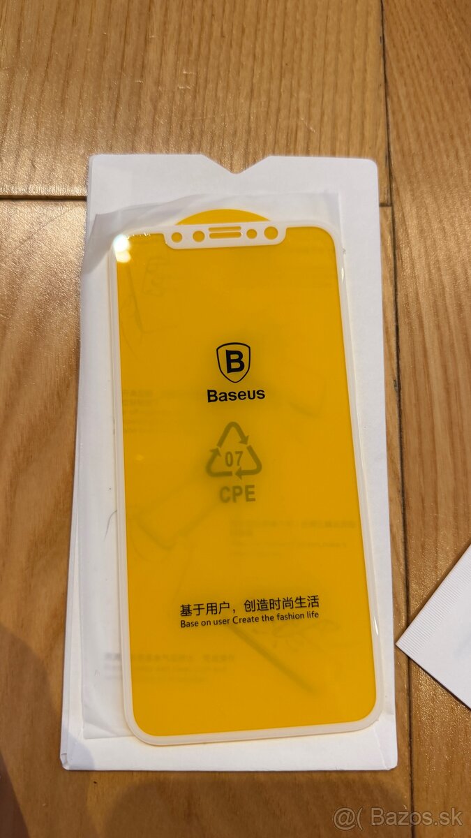 I Phone X kožený obal + ochranné sklo - 4