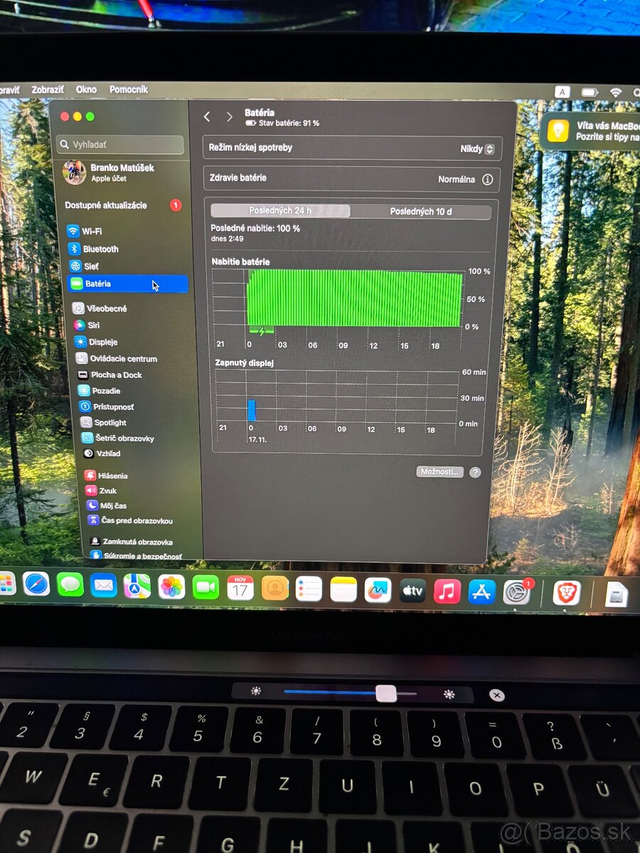 MacBook Pro 13" (2018) – Touch Bar - 4