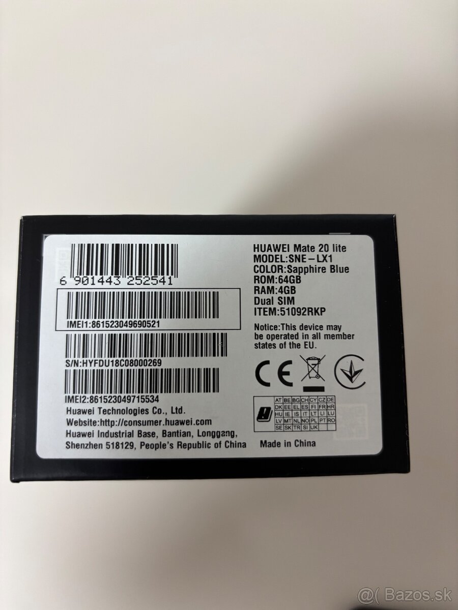 Huawei Mate 20 lite / modrý - 4