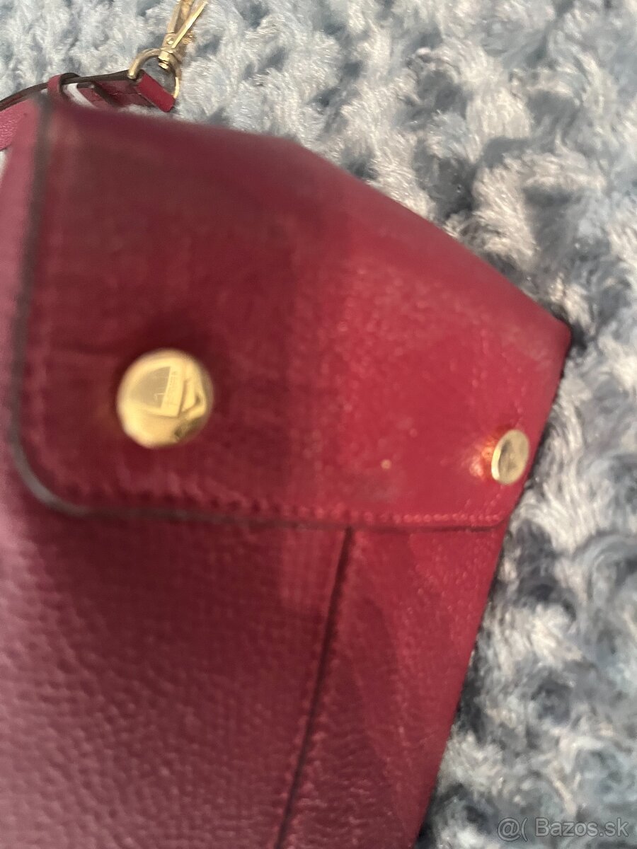 MICHAEL KORS burgundy bordo kabelka - do ruky i na rameno - 4