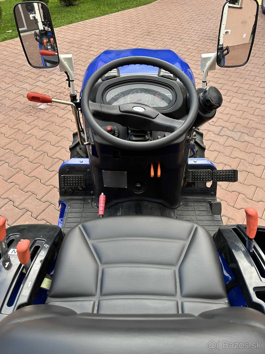 Predám malotraktor Tauros 4x4 25HP na ŠPZ - 4