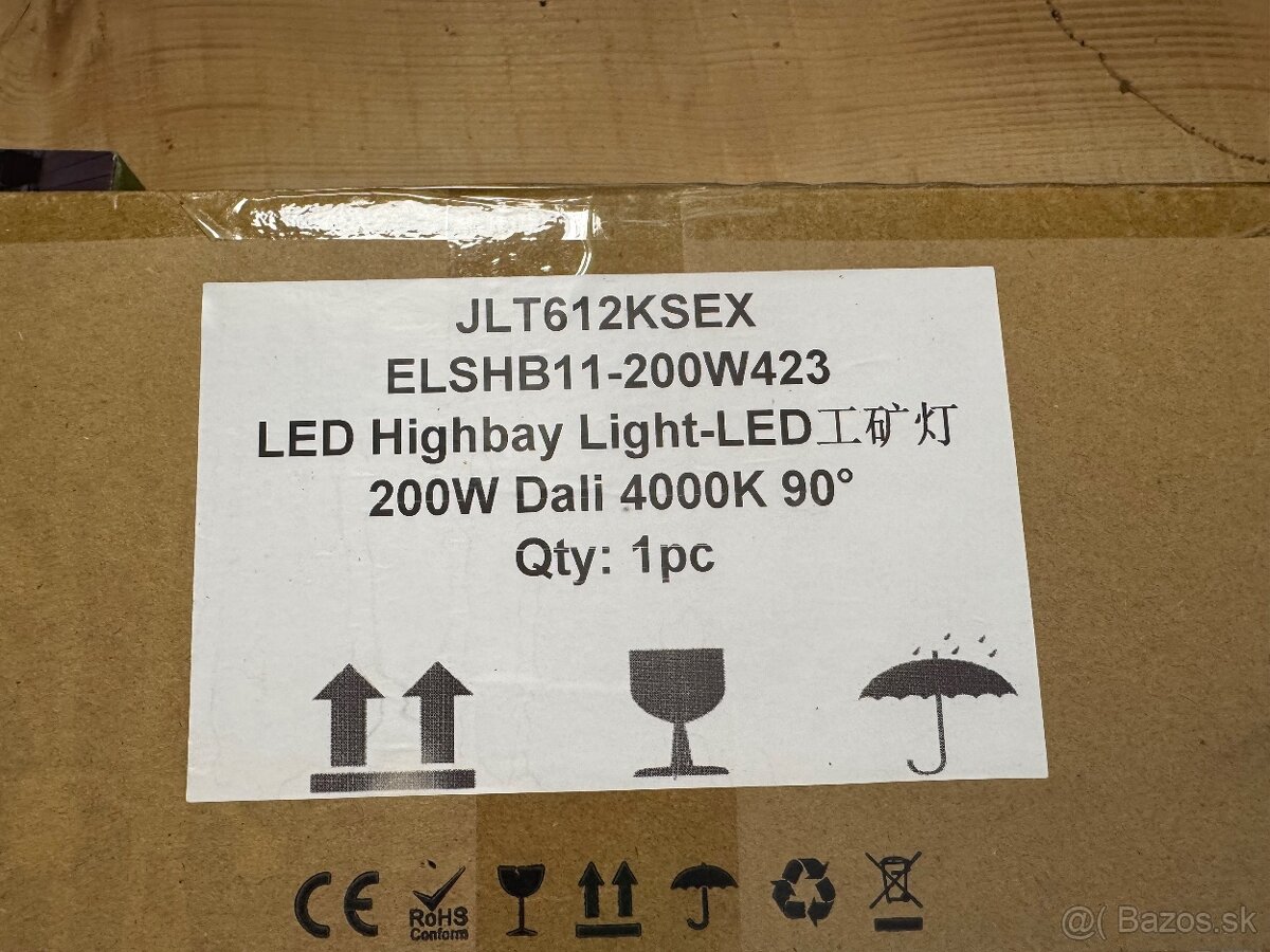 Stropné priemyselné svietidlo 200W 28000lm 4000K - 4