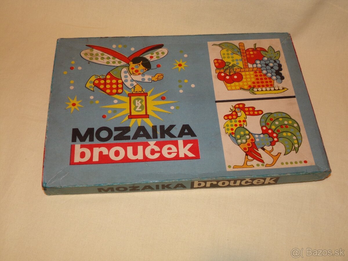 retro HRA mozaika BROUČEK - Kovozávody Semily - 4