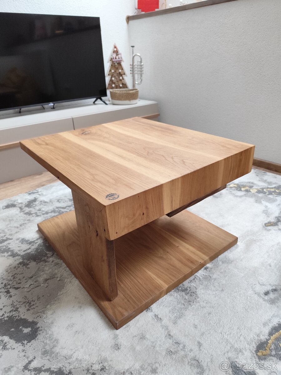 Dubovy konferencny stolik - 4