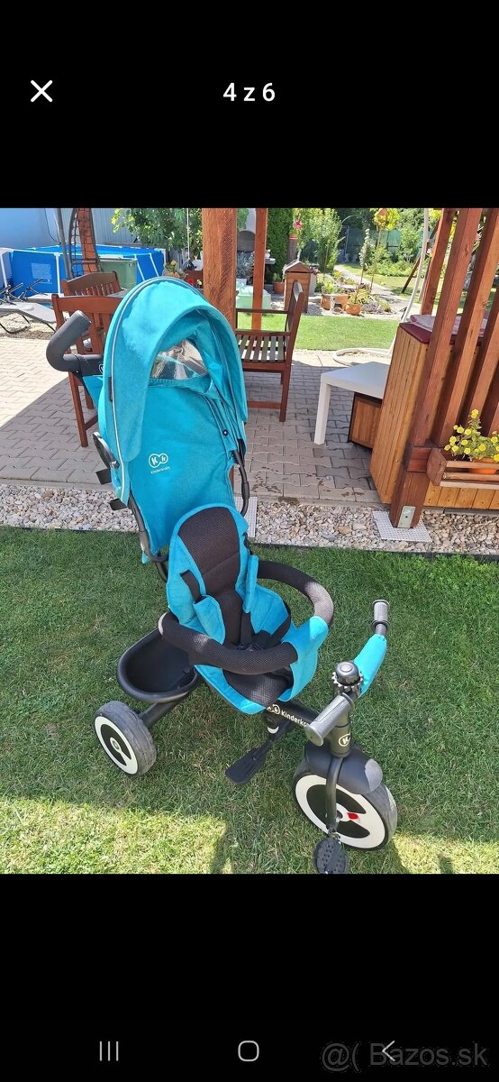 Trojkolka Kinderkraft modrá - 4