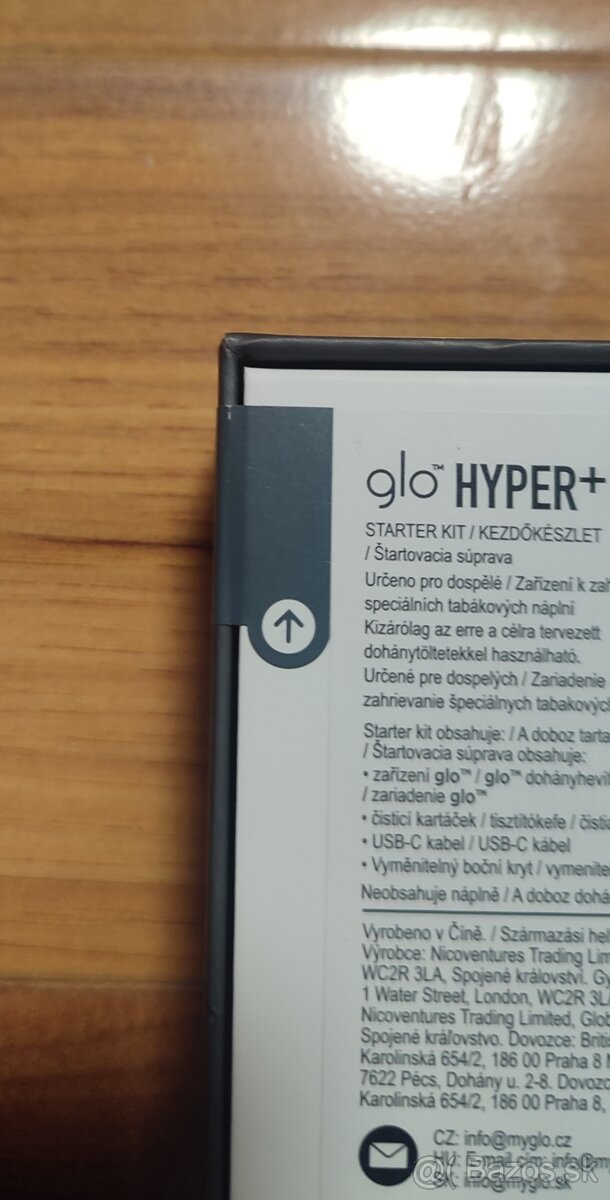 Elektricky nahrievač tabaku Glo™ hyper+ UNIQ- MODRÁ,ZLATÁ - 4