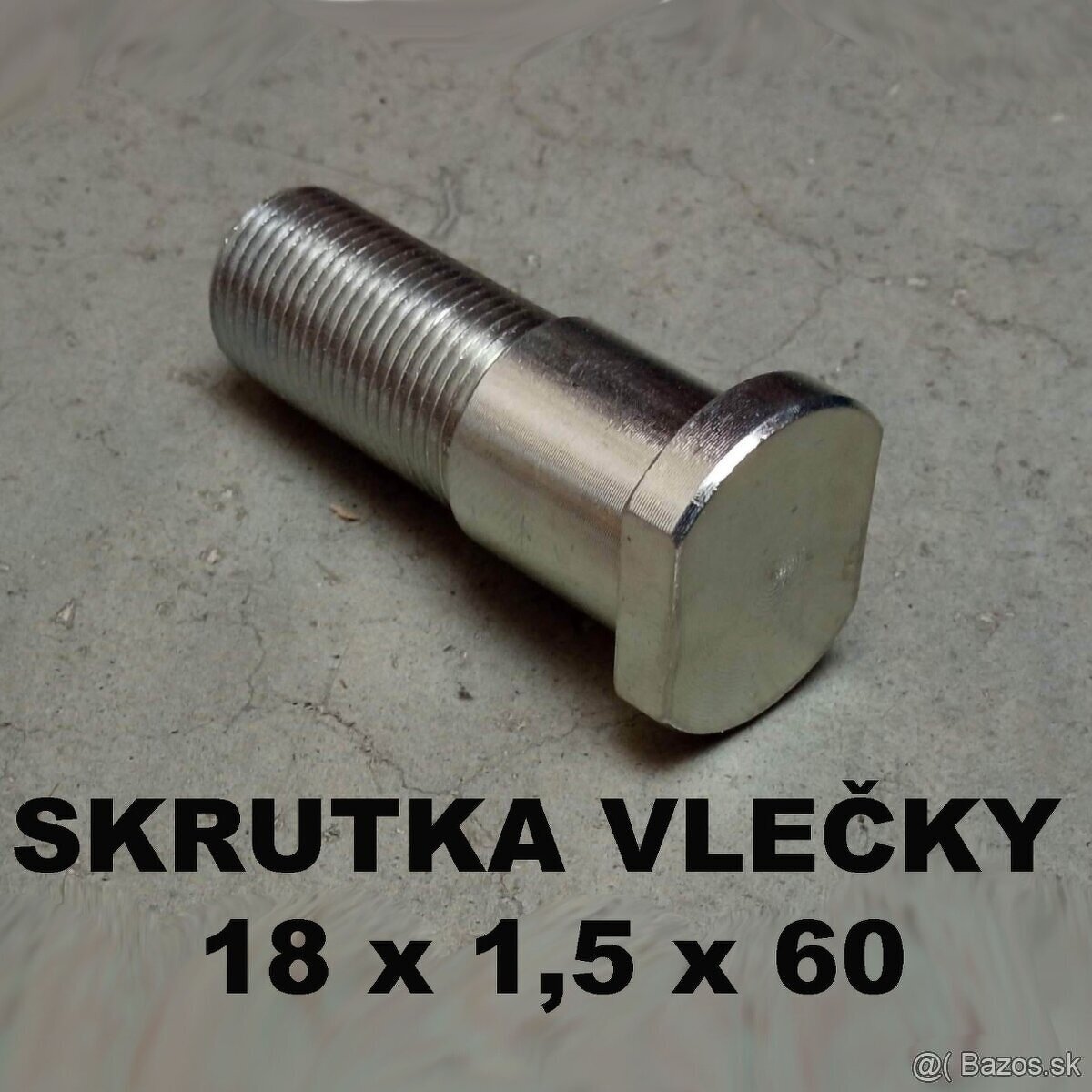 Skrutky kolies a výrobné štítky na vlečky - 4