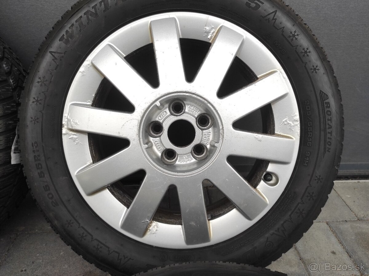 Zimna sada 16" 5x100 Audi, VW 205/55 R16 - 4
