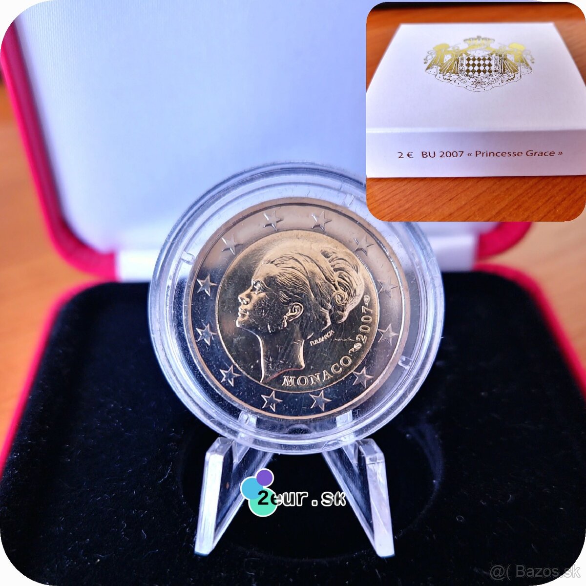 2 euro MONAKO - pamätné 2€ za NAJLEPŠIE CENY - 4