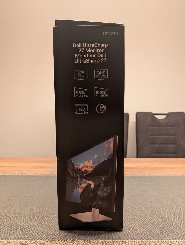 Monitor Dell UltraSharp U2724D – 27" QHD - 4