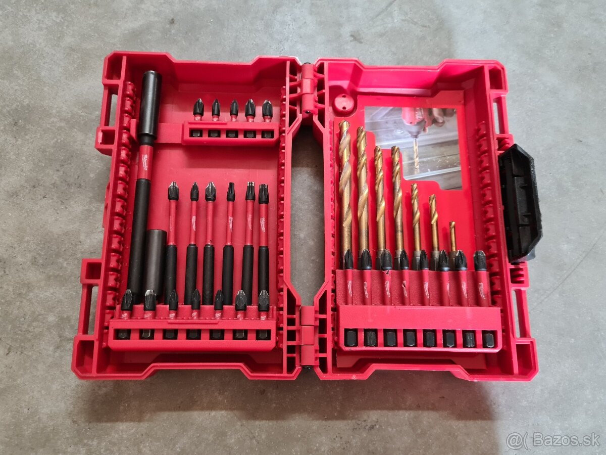 Sada bitov Milwaukee Shockwave - 4