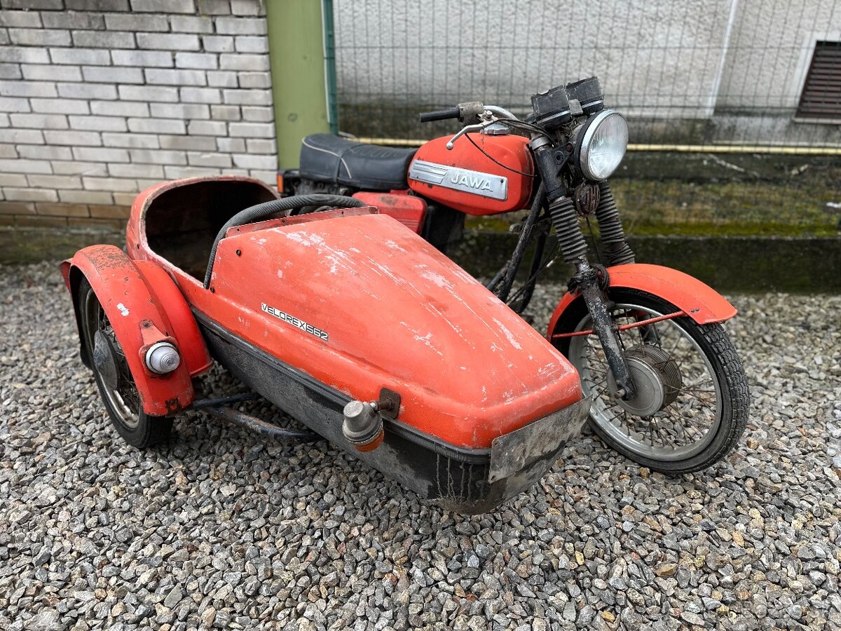 JAWA 350 + Velorex - 4