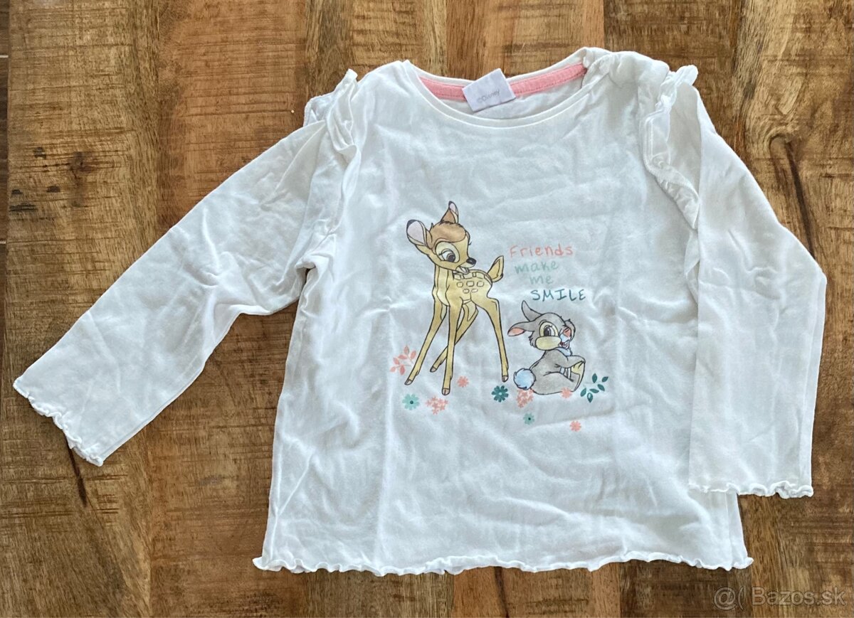 Tričká s dlhým rukávom 18-24m/92cm - 4