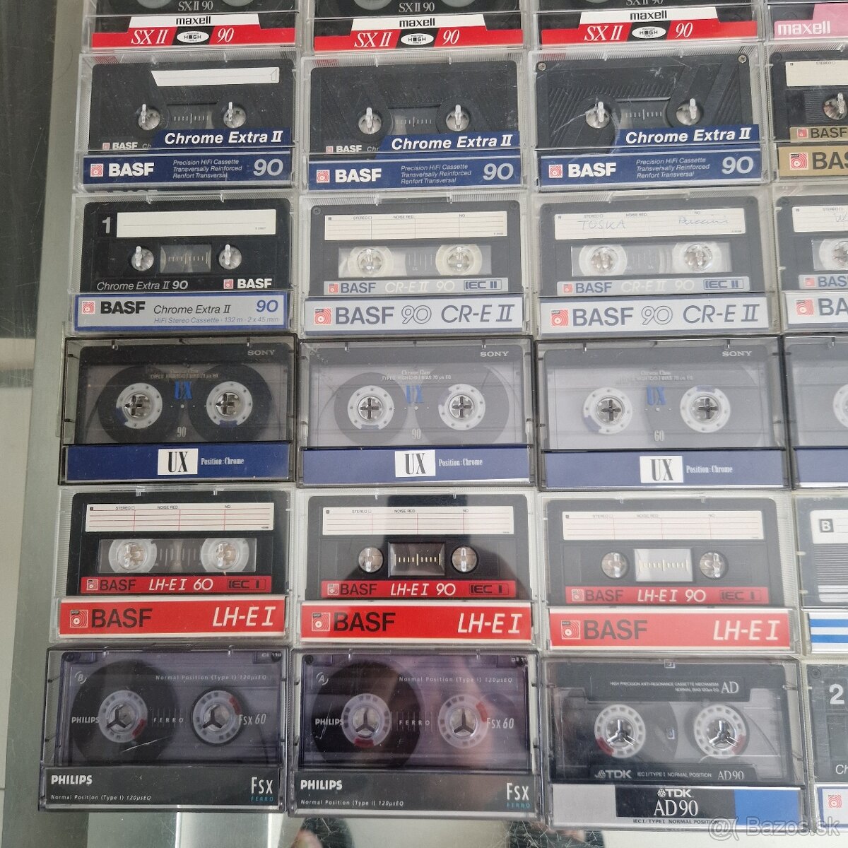 TDK,MAXELL,BASF,FUJI,SONY...Chromky kazety - 4